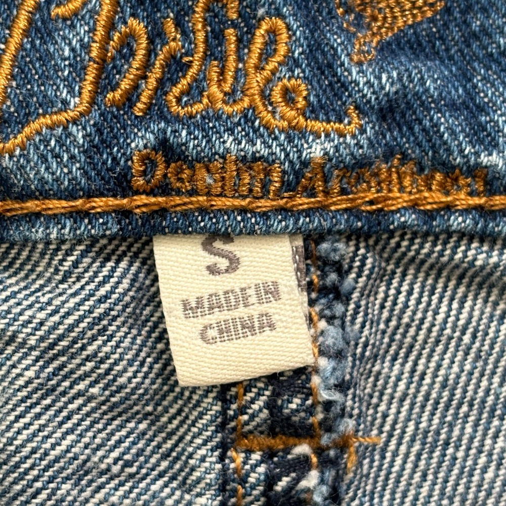 Chiqle Denim Aztec Southwestern Shorts Size S - Picture 5 of 11